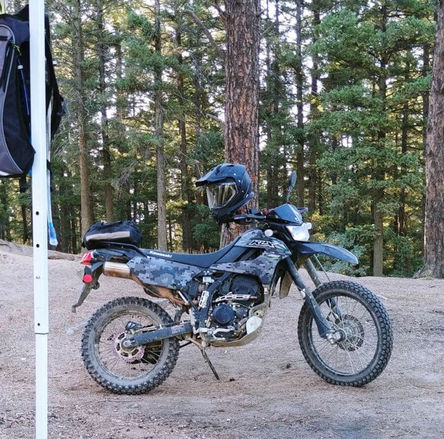 Kawasaki KLX250S Ricochet Aluminum Skid Plate