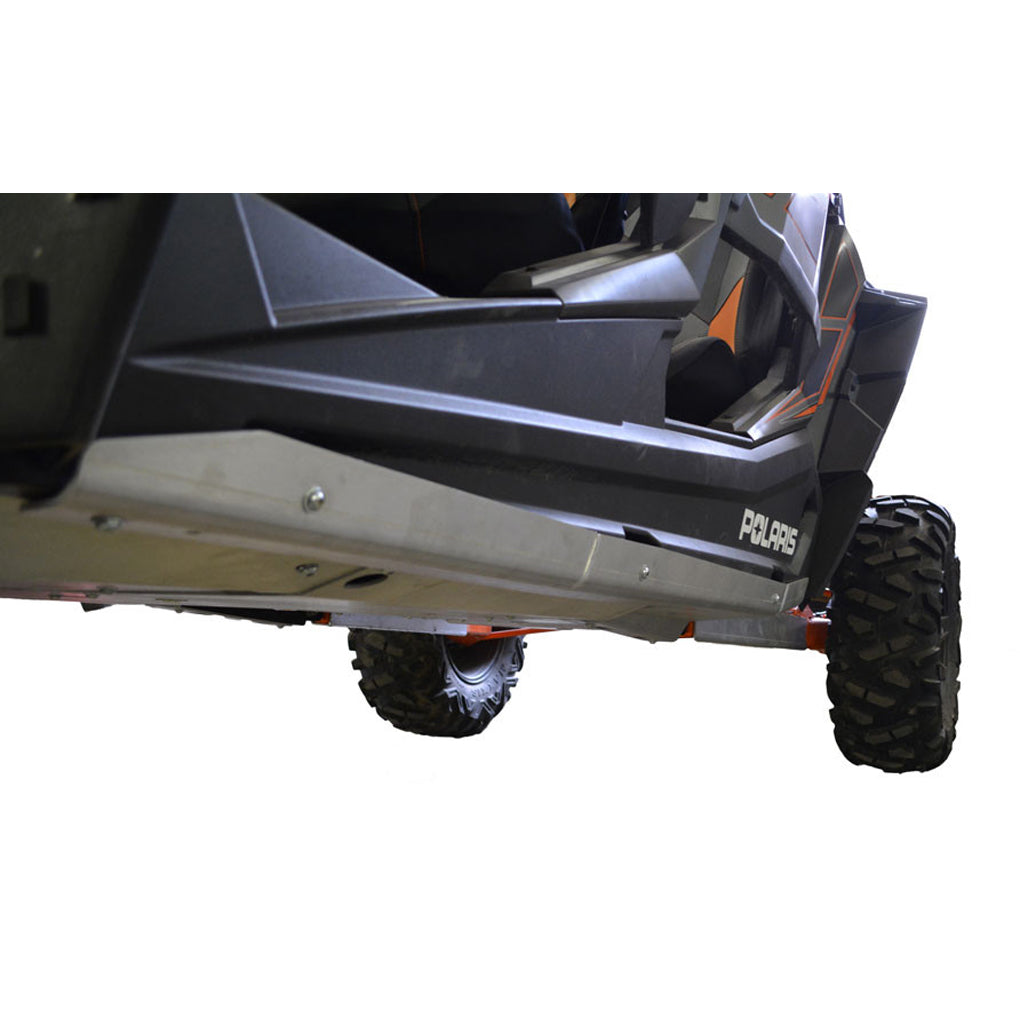 Polaris RZR XP-4 1000 High-Lifter Ricochet 12-Piece Complete Aluminum or UHMW Skid Plate Set