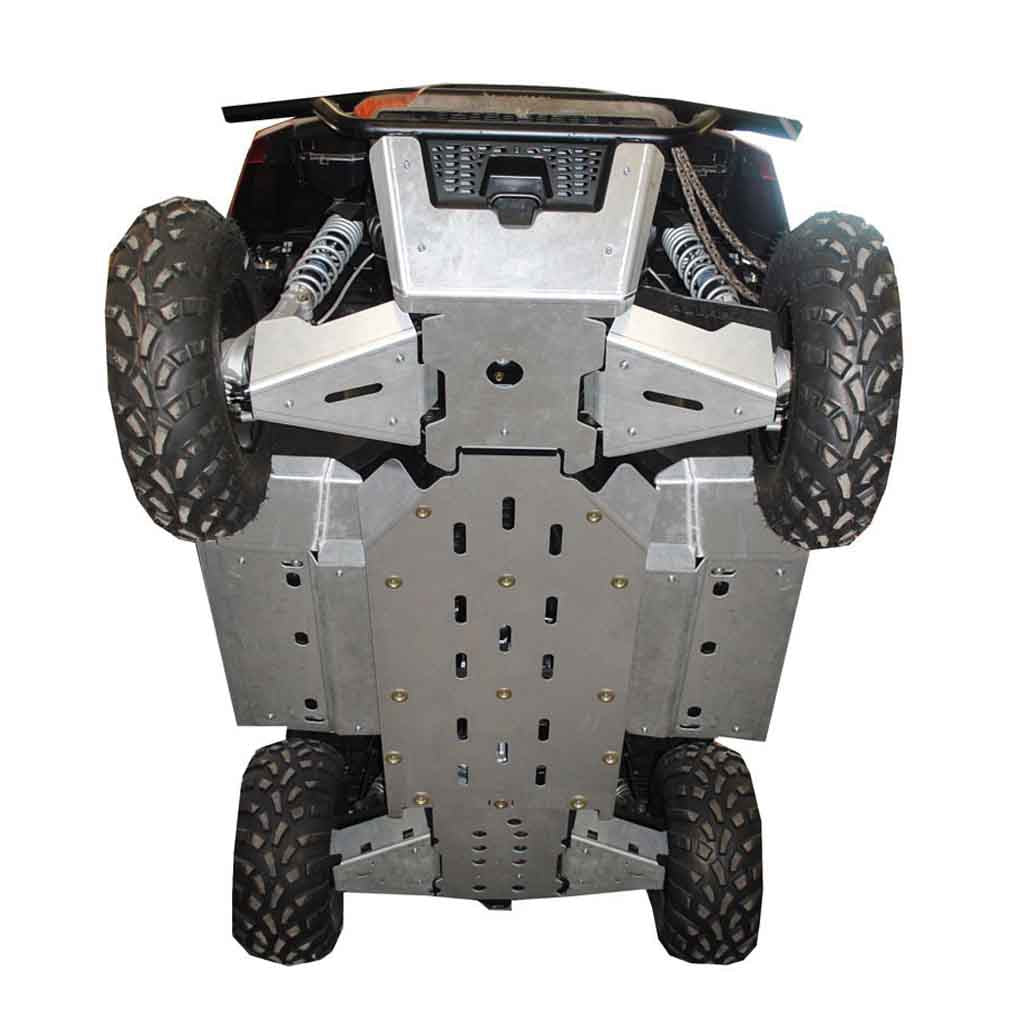 Polaris Ranger 700 Ricochet 9-Piece Complete Aluminum Skid Plate Set