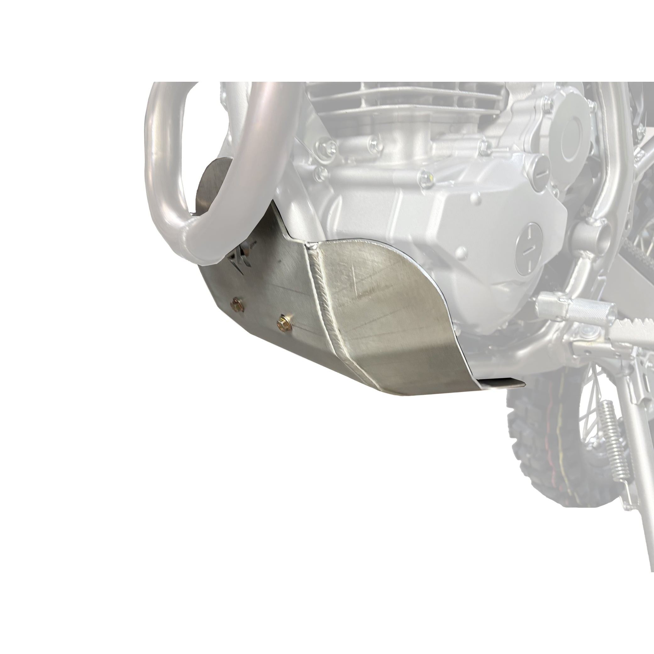 Kawasaki KLX230/KLX230R/KLX230S Ricochet Aluminum Skid Plate