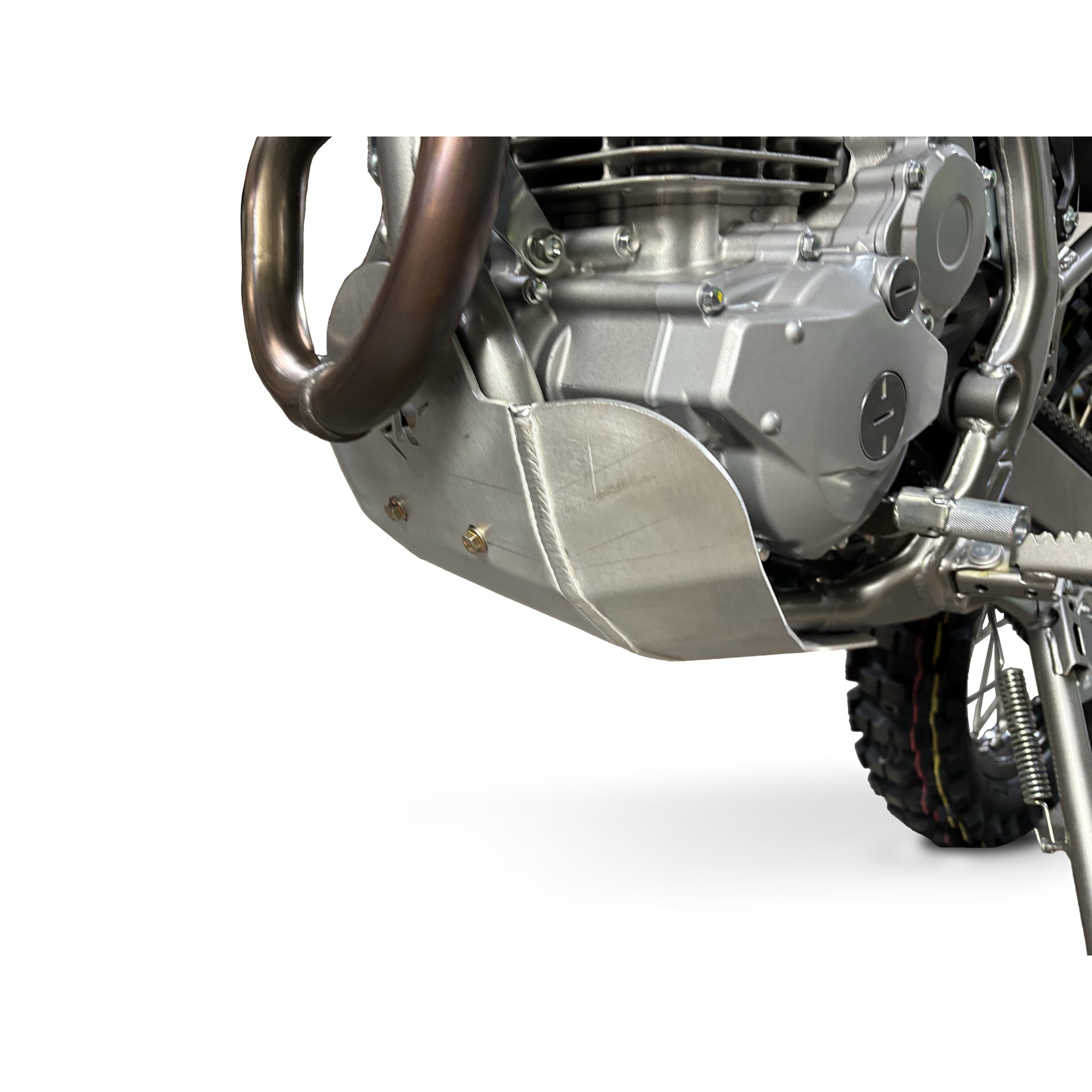 Kawasaki KLX230/KLX230R/KLX230S Ricochet Aluminum Skid Plate