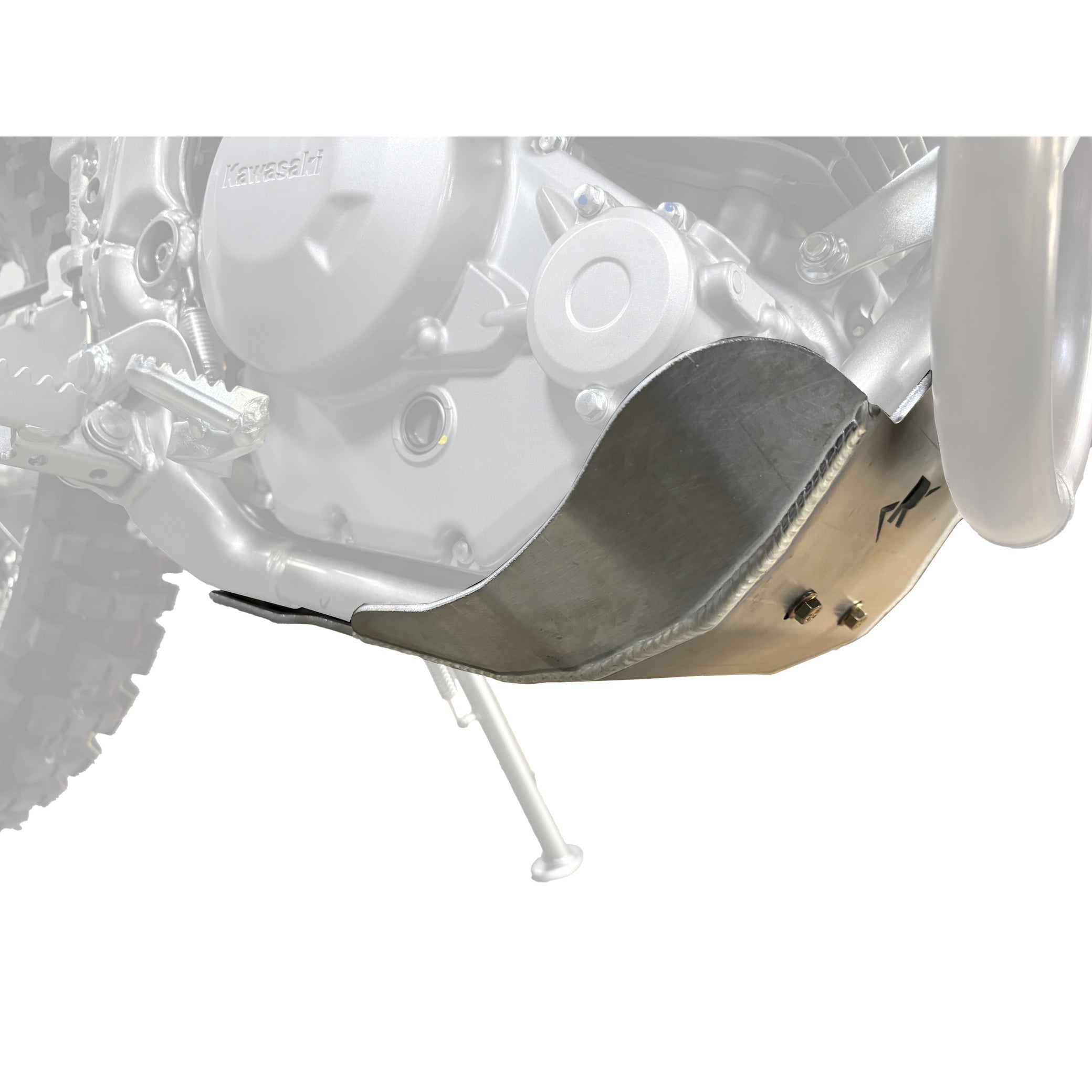 Kawasaki KLX230/KLX230R/KLX230S Ricochet Aluminum Skid Plate