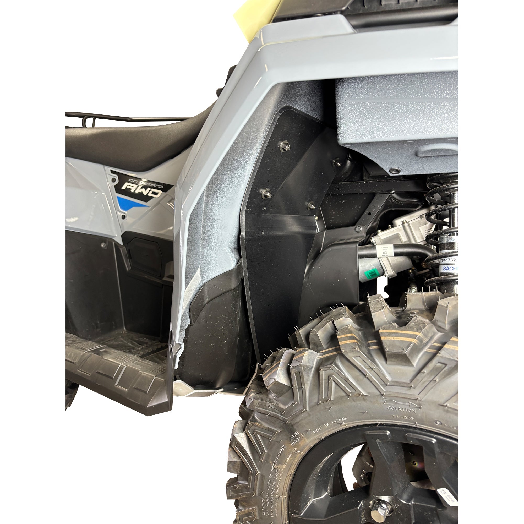 Polaris Sportsman 570 Ricochet Wheel-Well Skid Plate Set