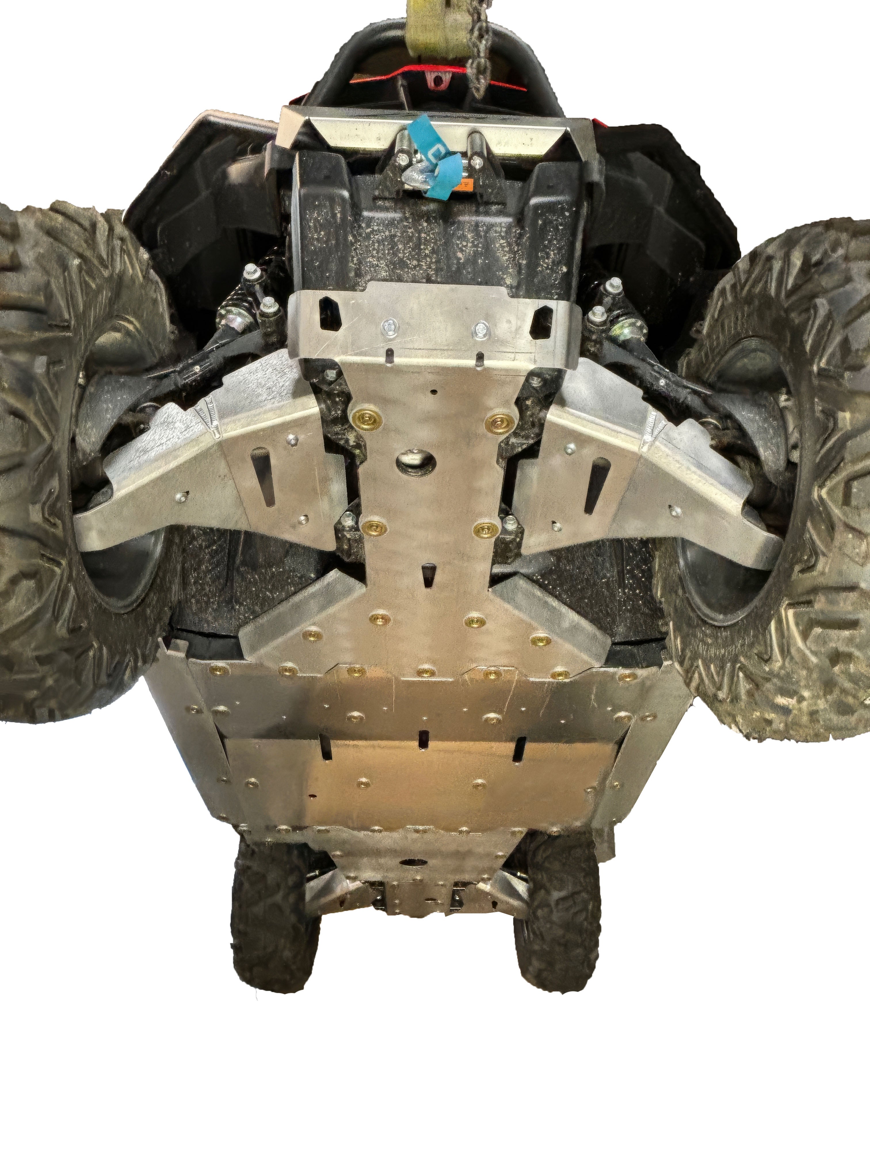 CFMOTO ZForce 800 Trail Ricochet 9-Piece Complete Aluminum Skid Plate Set