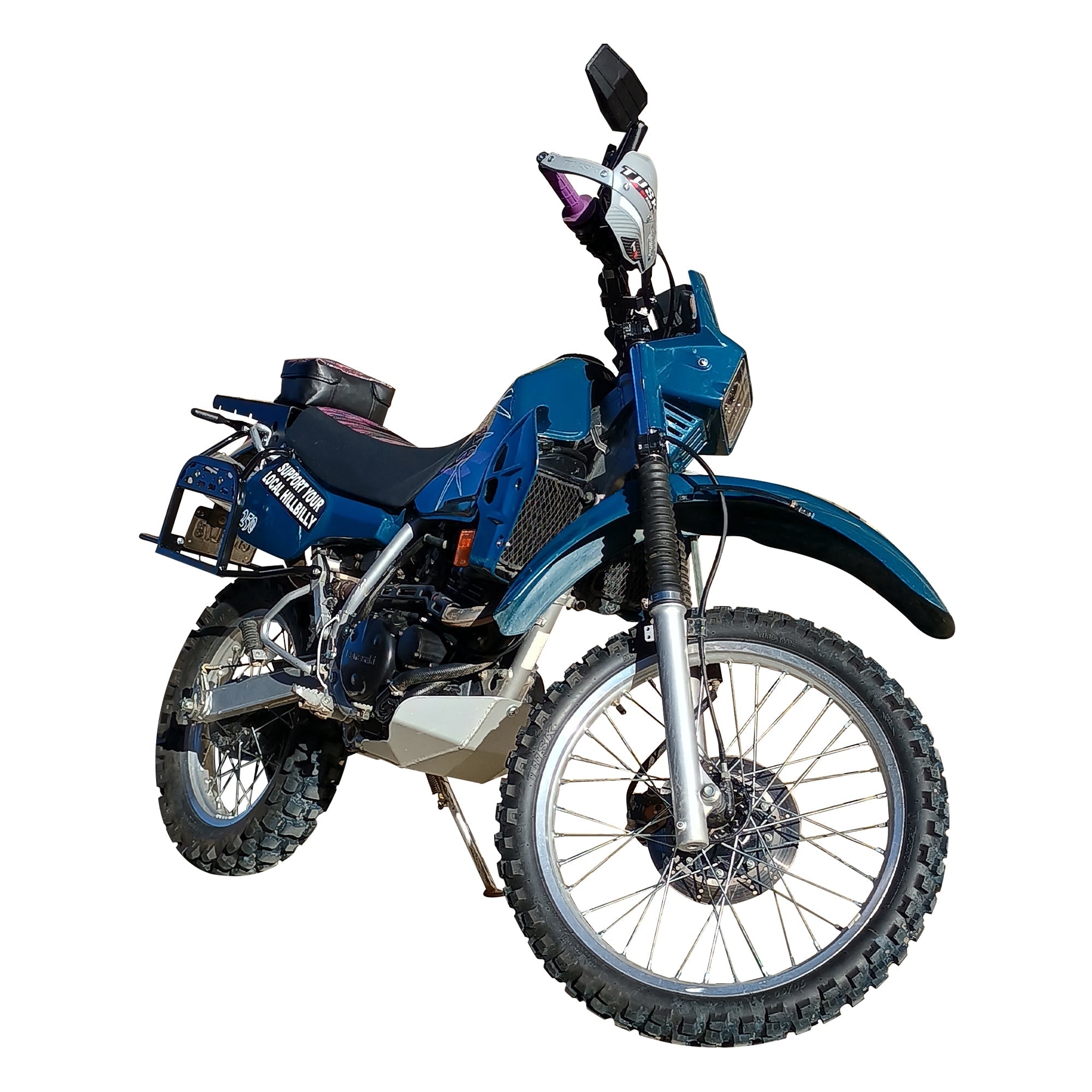 Kawasaki KLR250 Ricochet Aluminum Skid Plate