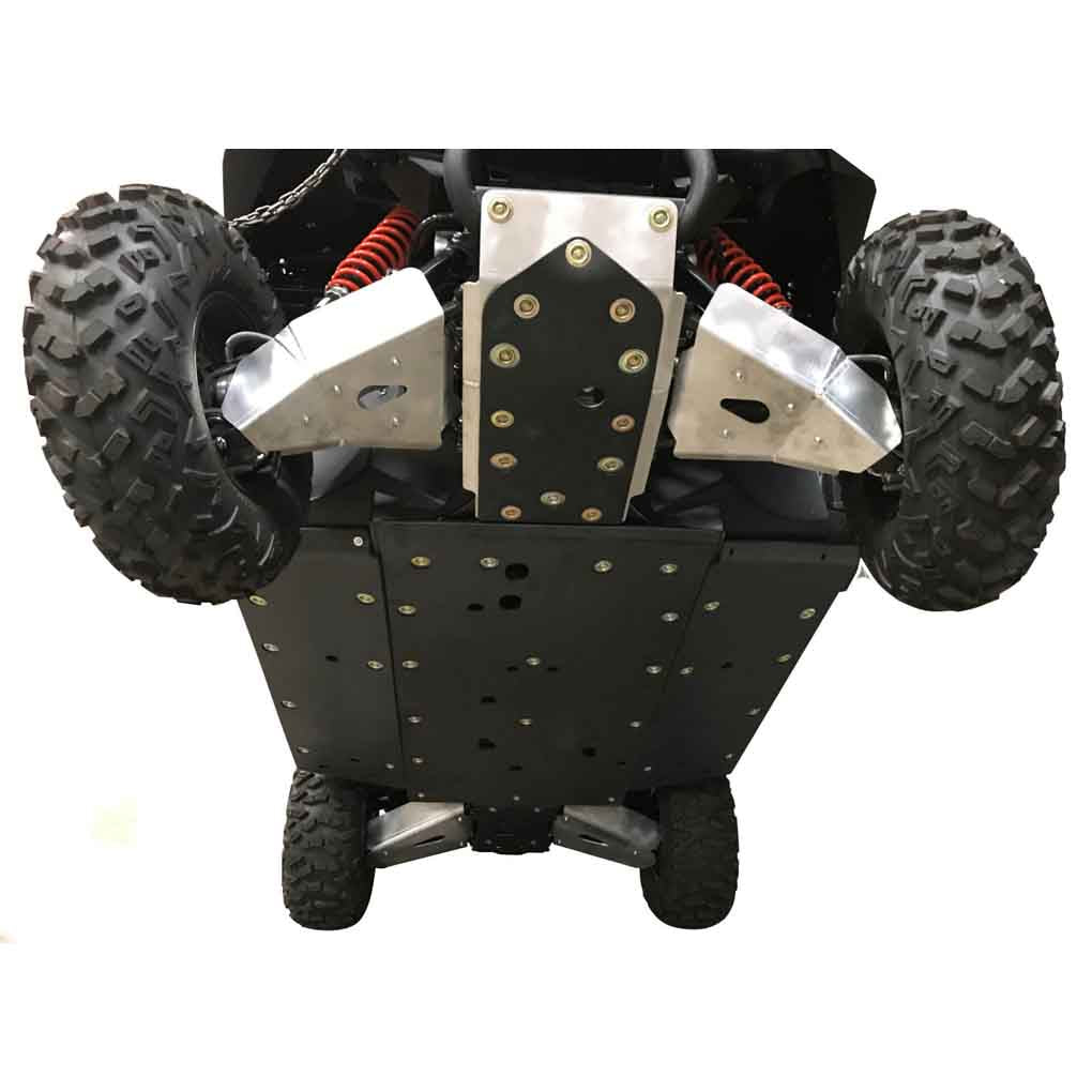 Yamaha Wolverine X2 Ricochet 9-Piece Complete Aluminum Skid Plate Set