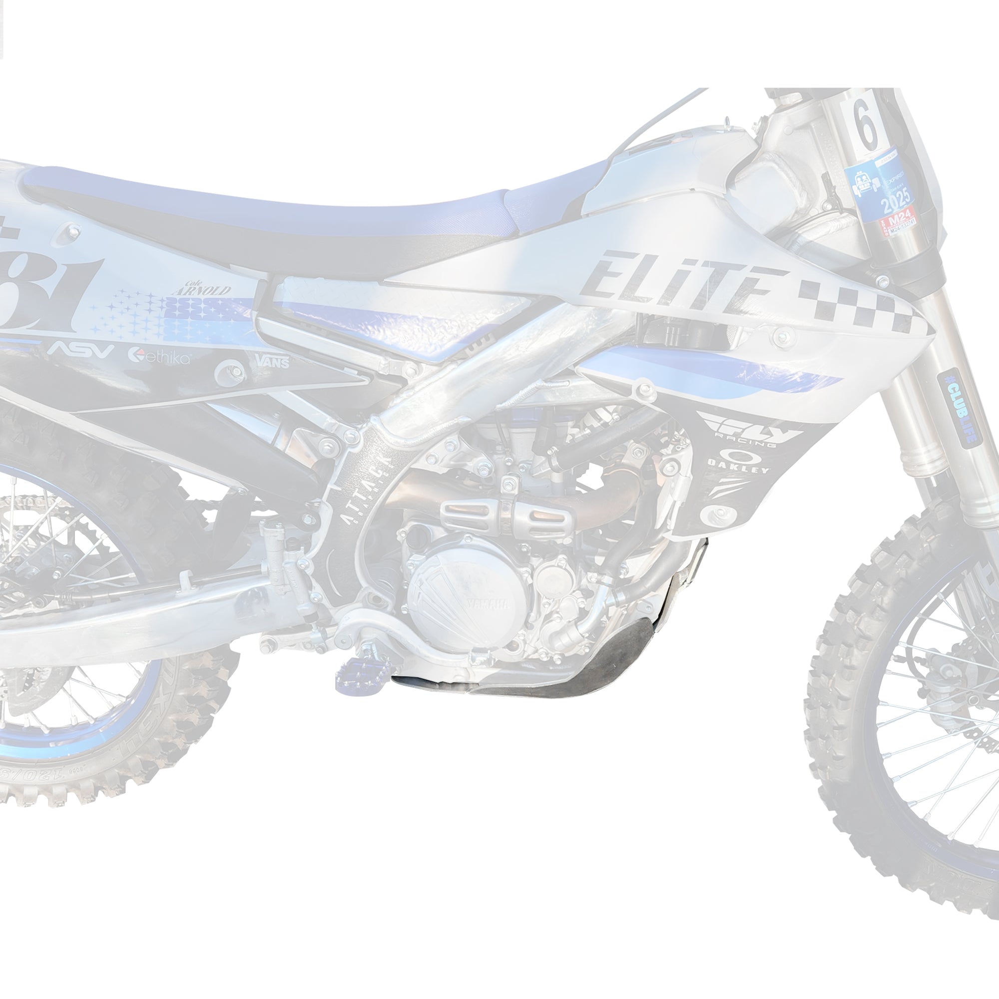 Yamaha YZ250FX Ricochet Skid Plate