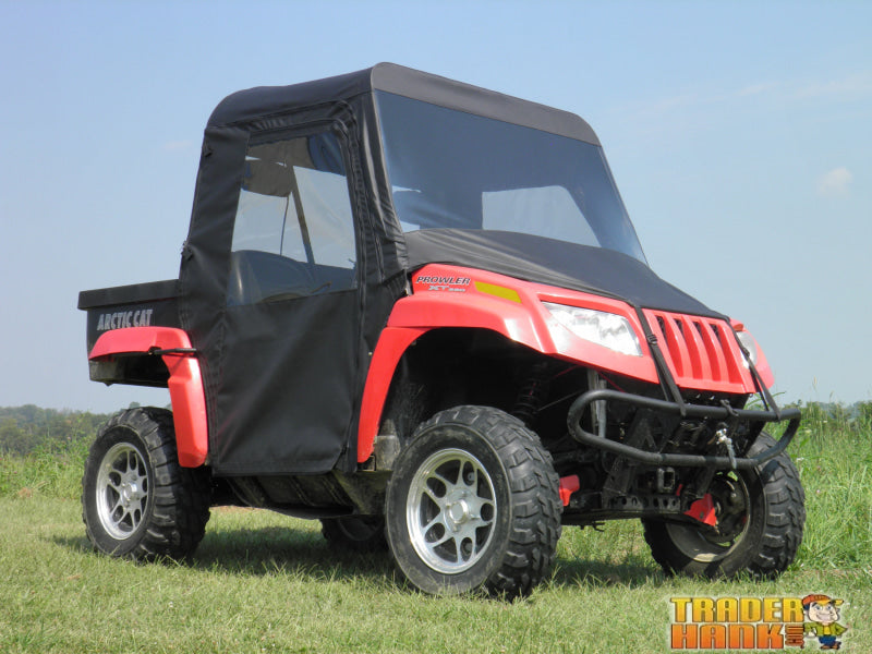 Arctic Cat Prowler 650/700 w/Square Bars - Full Cab Enclosure w/Vinyl Windshield | UTV Accessories - Free shipping