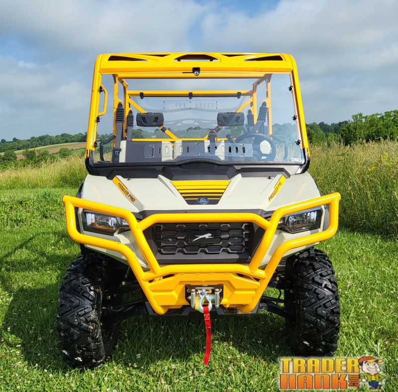 Arctic Cat Prowler PRO Crew - 1 Pc Windshield w/Vent Clamp and Hard Coat Options | UTV Accessories - Free shipping