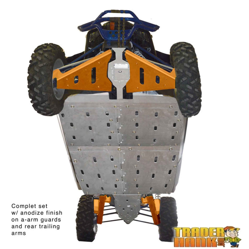 Arctic Cat WildCat 4 Ricochet 10-Piece Complete Aluminum Skid Plate Set | Free shipping