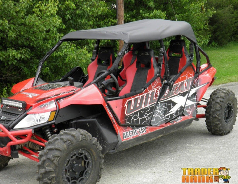 Arctic Cat Wildcat 4-Seater - Soft Top for Hard Windshield | UTV Accessories - Free shipping