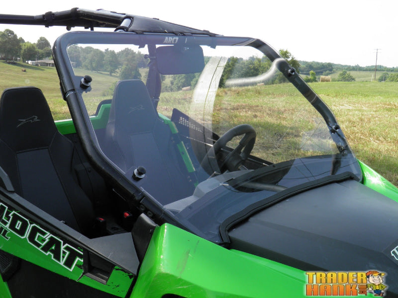 Arctic Cat Wildcat Trail - 1 Piece Scratch-Resistant Windshield | UTV Accessories - Free shipping