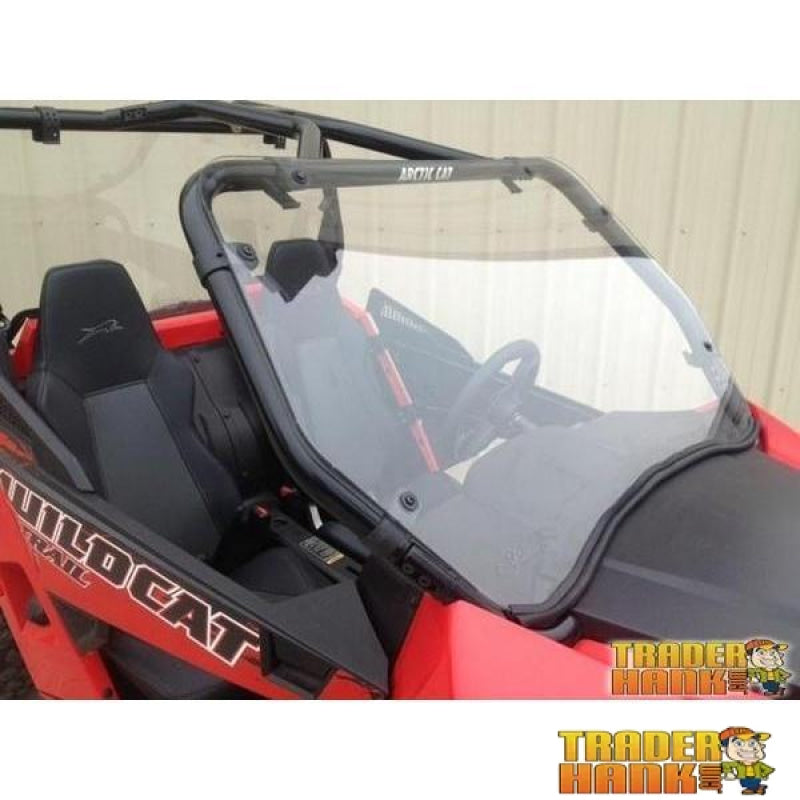 Arctic Cat Wildcat Trail - Arctic Cat Wildcat Sport Hard Coated Polycarbonate Full Windshield | UTV ACCESSORIES - Free Shipping