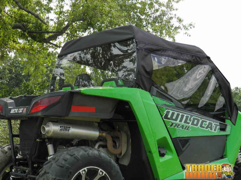 Arctic Cat Wildcat Trail - Upper Doors/Soft Top/Lexan Back Panel | UTV Accessories - Free shipping