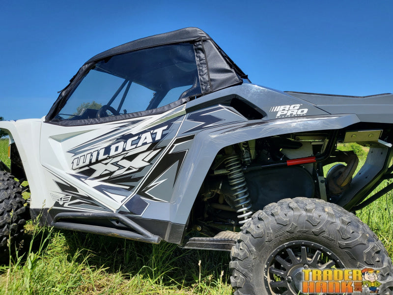 Arctic Cat Wildcat XX 2-Seater - Full Cab Enclosure for Hard Windshield (Upper Doors) | UTV Accessories - Free shipping