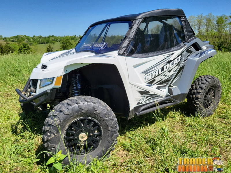 Arctic Cat Wildcat XX 2-Seater - Full Cab Enclosure for Hard Windshield (Upper Doors) | UTV Accessories - Free shipping