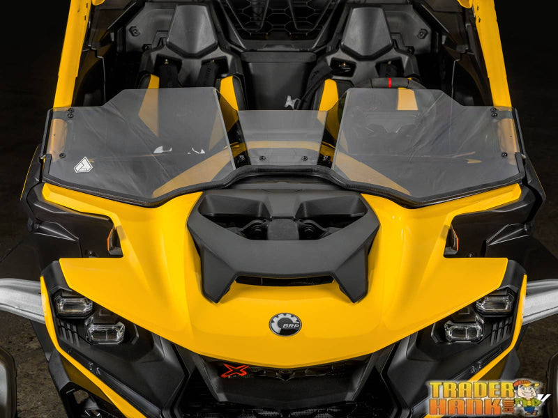 Assault Industries Can-Am Maverick R Half Windshield | Free shipping