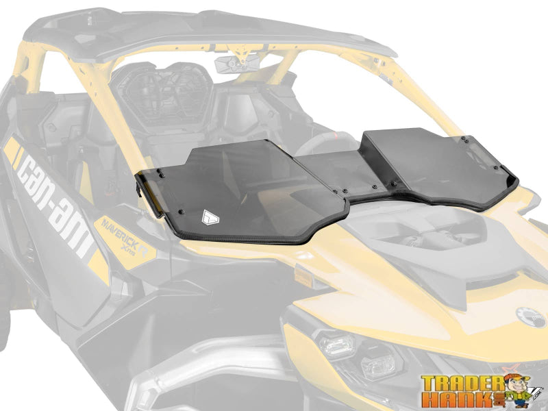Assault Industries Can-Am Maverick R Half Windshield | Free shipping