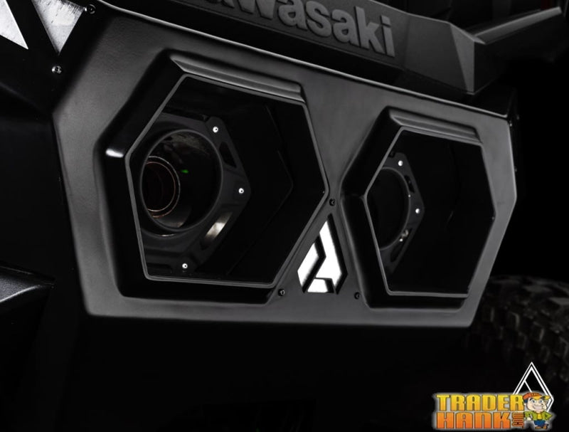 Assault Industries Kawasaki Teryx H2 Aluminum Plate Rear Bumper | UTV Accessories - Free shipping