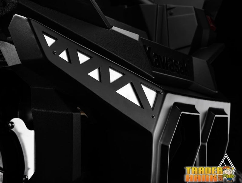Assault Industries Kawasaki Teryx H2 Aluminum Plate Rear Bumper | UTV Accessories - Free shipping