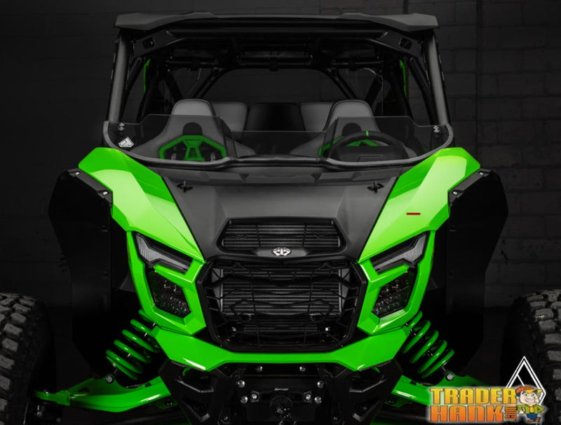 Assault Industries Kawasaki Teryx H2 Half Windshield | UTV Accessories - Free shipping