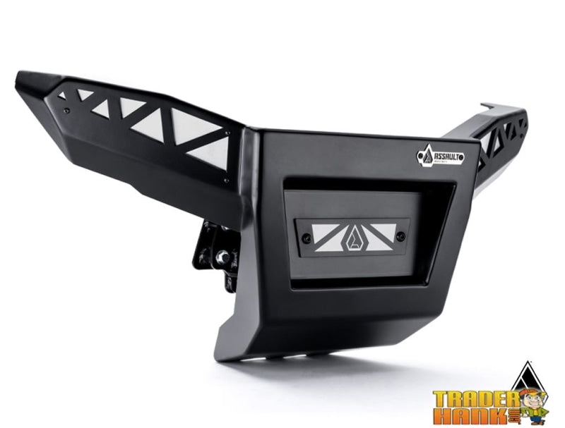 Assault Industries Kawasaki Teryx H2 Winch-Ready Aluminum Plate Front Bumper | UTV Accessories - Free shipping