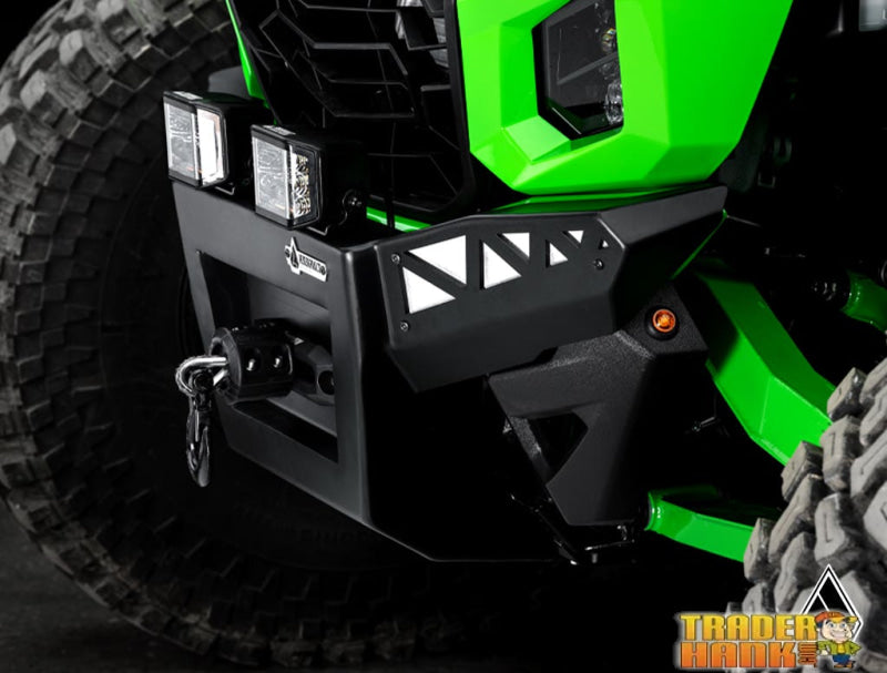 Assault Industries Kawasaki Teryx H2 Winch-Ready Aluminum Plate Front Bumper | UTV Accessories - Free shipping