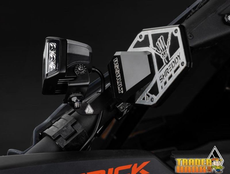 Assault Industries Kawasaki Teryx H2 Winch-Ready Aluminum Plate Front Bumper | UTV Accessories - Free shipping