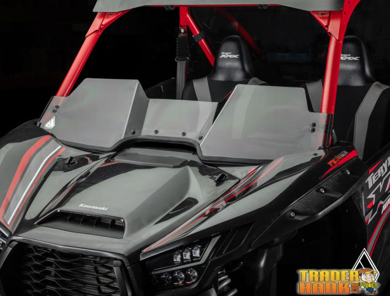Assault Industries Kawasaki Teryx KRX 1000 Half Windshield | UTV Accessories - Free shipping