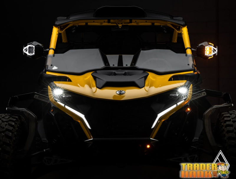 Assault Industries Nighthawk G2 LED Side-View Mirrors | UTV Accessories - Free shipping