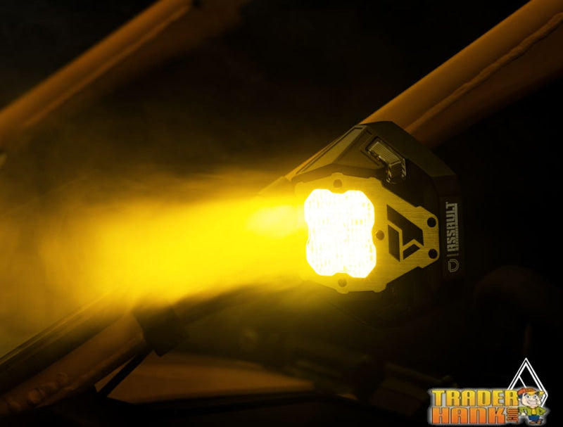 Assault Industries Nighthawk G2 LED Side-View Mirrors | UTV Accessories - Free shipping