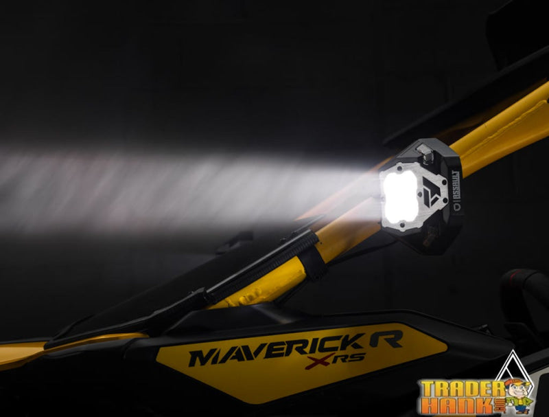Assault Industries Nighthawk G2 LED Side-View Mirrors | UTV Accessories - Free shipping
