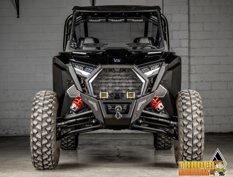 Assault Industries RZR Pro XP Winch-Ready Aluminum Plate Front Bumper | UTV Accessories - Free shipping