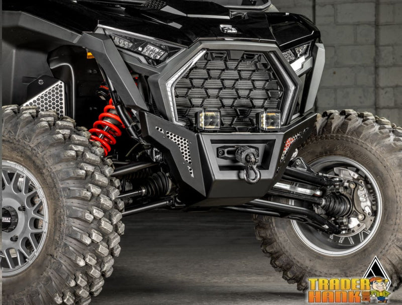 Assault Industries RZR Pro XP Winch-Ready Aluminum Plate Front Bumper | UTV Accessories - Free shipping
