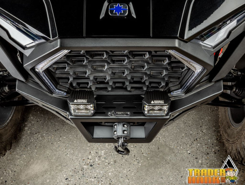 Assault Industries RZR Pro XP Winch-Ready Aluminum Plate Front Bumper | UTV Accessories - Free shipping