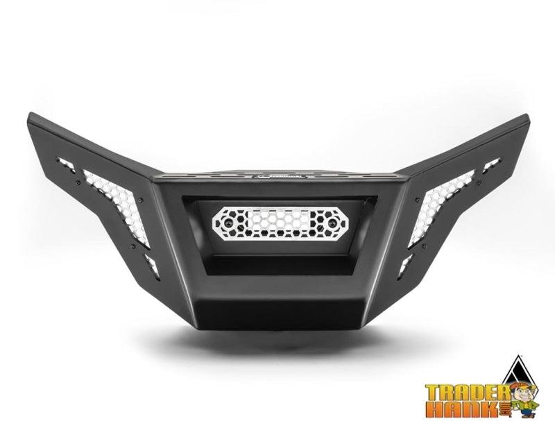 Assault Industries RZR Pro XP Winch-Ready Aluminum Plate Front Bumper | UTV Accessories - Free shipping