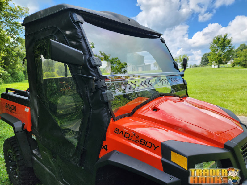 Bad Boy Bandit 750 - 2 Pc Scratch-Resistant Windshield | UTV Accessories - Free shipping