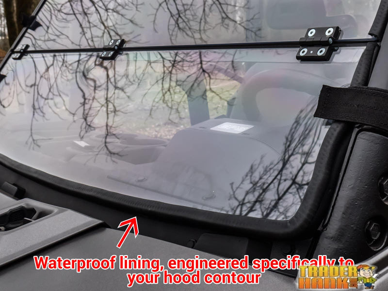 Bobcat UV34 Flip Down Windshield | UTV Accessories - Free shipping