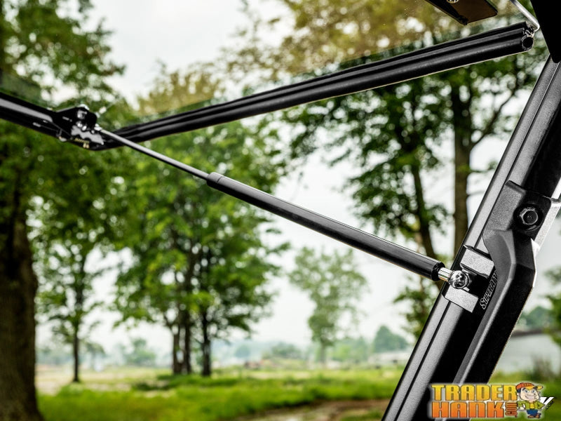 Bobcat UV34 Scratch-Resistant Flip Windshield | UTV Accessories - Free shipping
