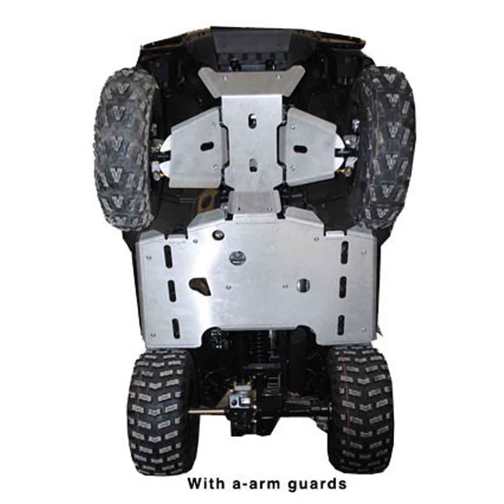 Kawasaki Bruteforce 300 Ricochet 2-Piece Full Frame Aluminum Skid Plate
