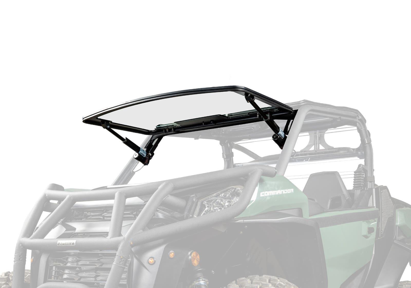 Can-Am Maverick Trail MaxDrive Power Flip Glass Windshield