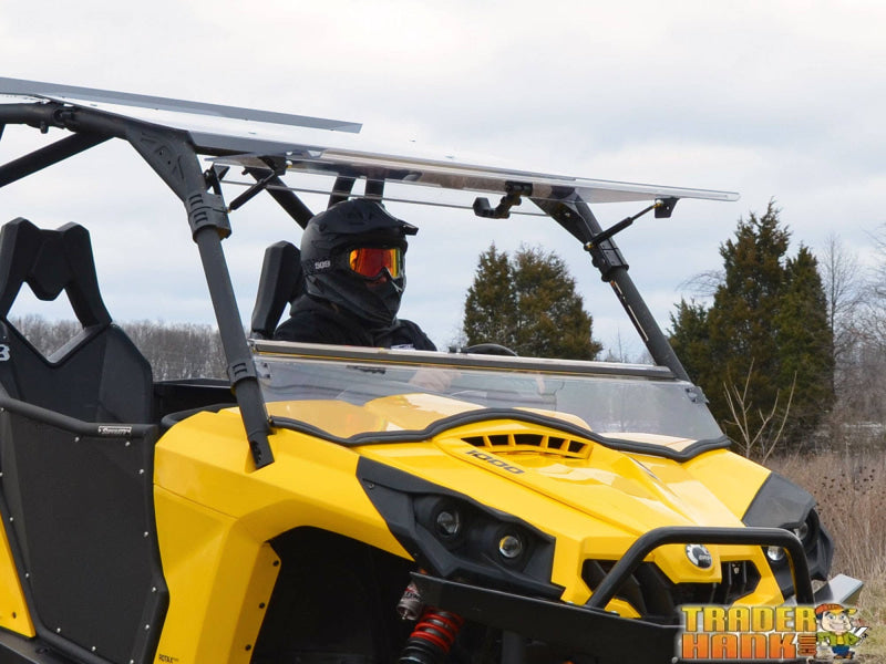 Can-Am Commander Scratch Resistant Flip Windshield | Free shipping