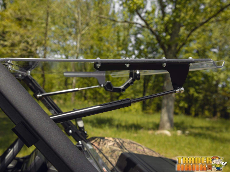 Can-Am Commander Scratch Resistant Flip Windshield 2011-2021 | SUPER ATV WINDSHIELDS - Free shipping