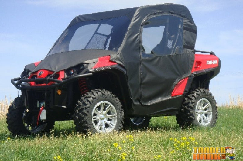 Can-Am Commander - Full Cab Enclosure with Vinyl Windshield | UTV Accessories - Free shipping