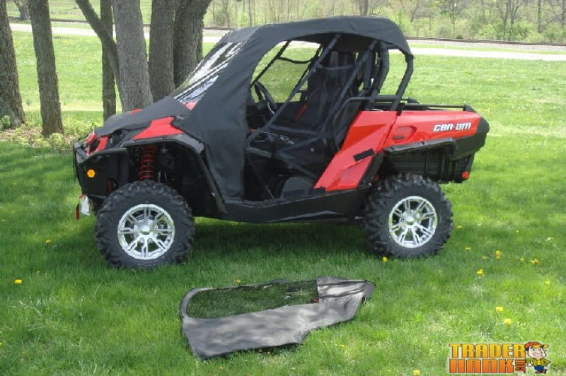 Can-Am Commander - Full Cab Enclosure with Vinyl Windshield | UTV Accessories - Free shipping