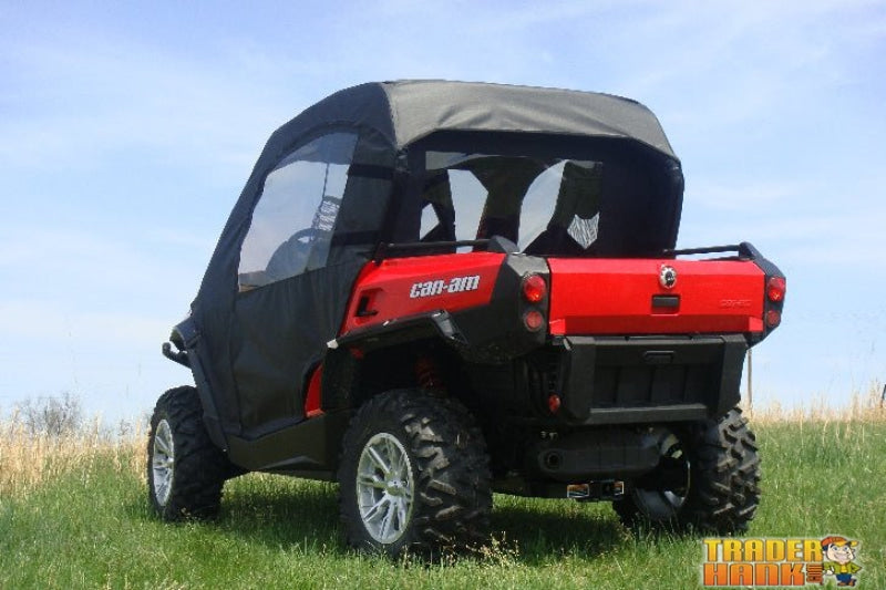 Can-Am Commander - Full Cab Enclosure with Vinyl Windshield | UTV Accessories - Free shipping