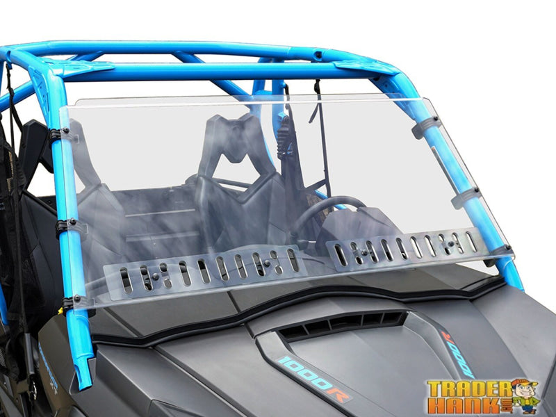 Can Am Commander Full Windshield w/Dual Sliding Vents-Hard-Coated | UTV ACCESSORIES - Free shipping
