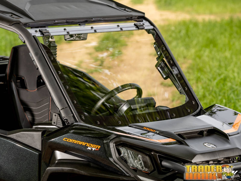 Can-Am Commander MaxDrive Power Flip Windshield | Free shipping