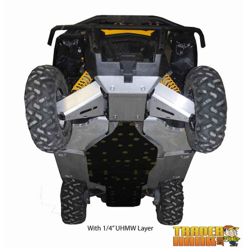 Can-Am Commander Ricochet Complete Aluminum Skid Plate Set | Free shipping