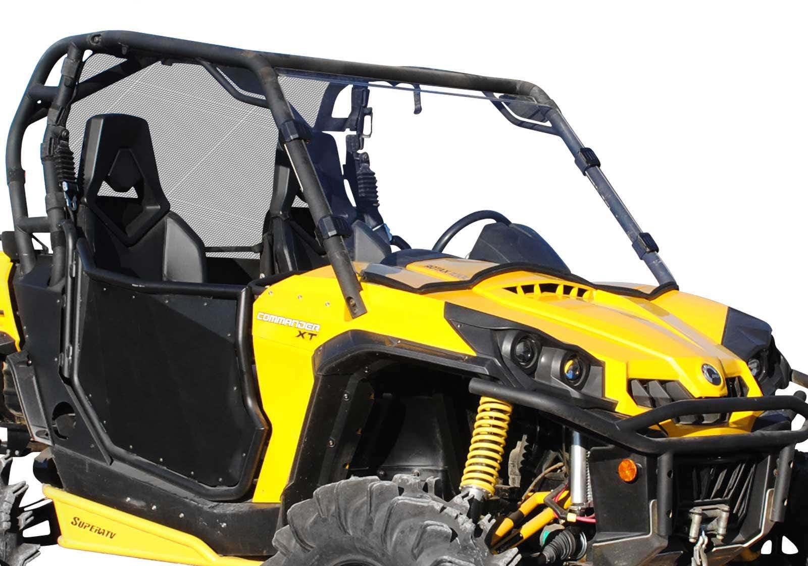 Can-Am Commander Scratch Resistant Full Windshield